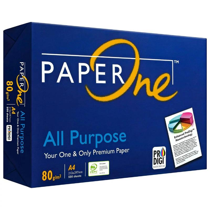 Папір для друку PAPERONE All Purpose A4 80 г/м2, 500 арк./уп., білий ( 8993242017009)